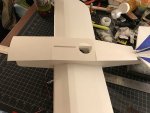 42 Begining to install the posterboard upper fuselage Mar 17, 11 28 56 PM.jpg